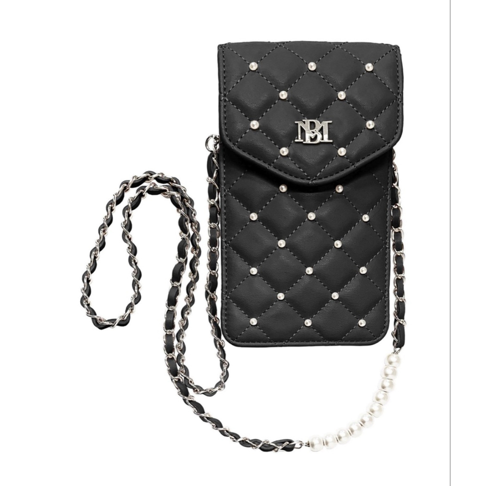 Badgley Mischka Black Pearl Phone Case One Size